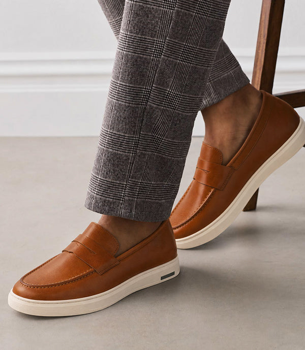 MOCASSIN ADDLER en Cuir, Tabac – CL6044