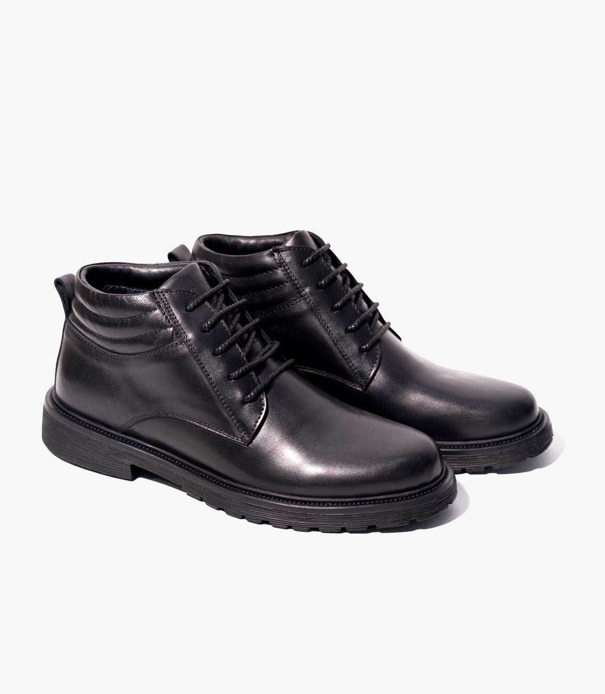 Bottine Oxford en Cuir Noir CL2028