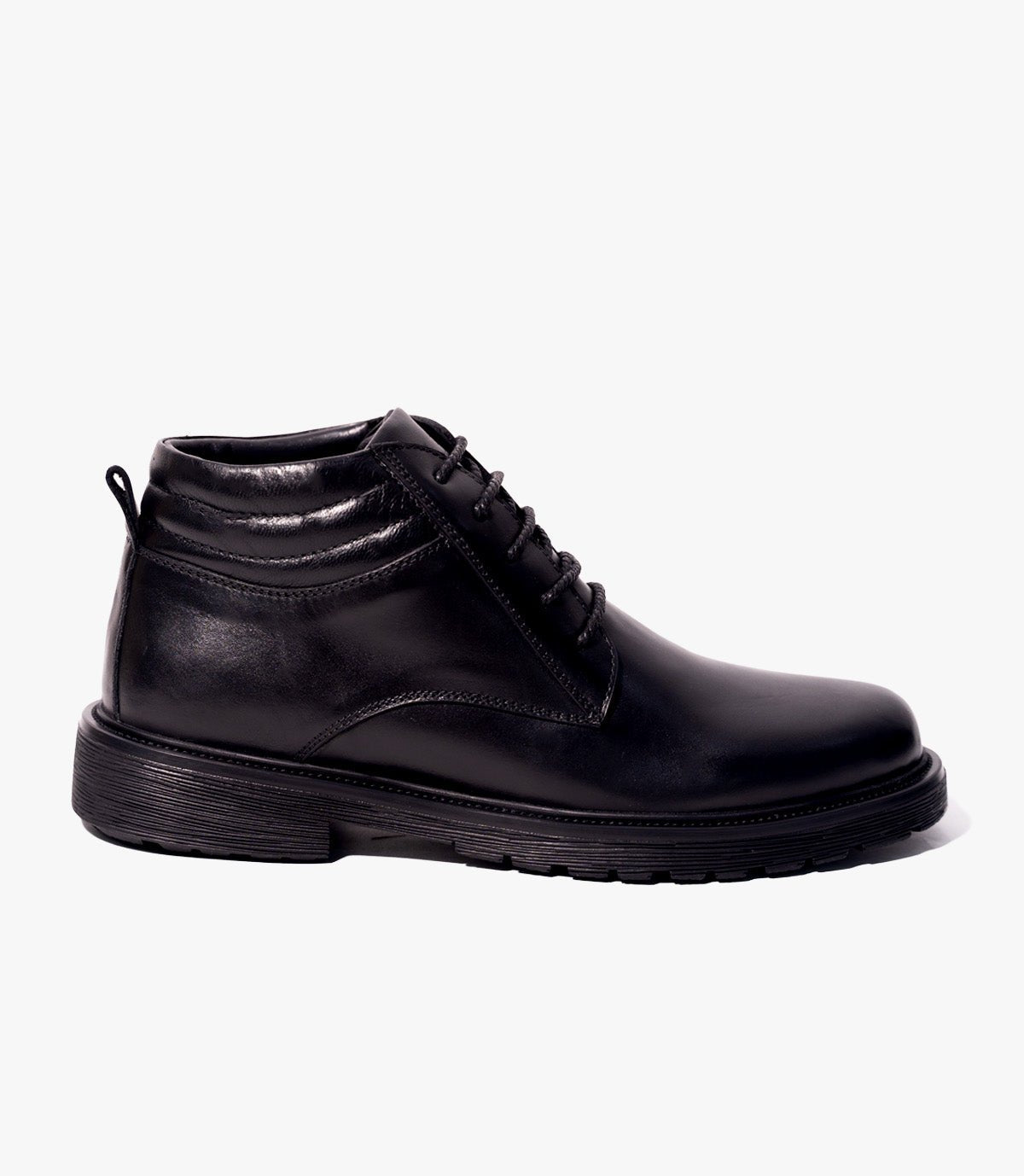 Bottine Oxford en Cuir Noir CL2028