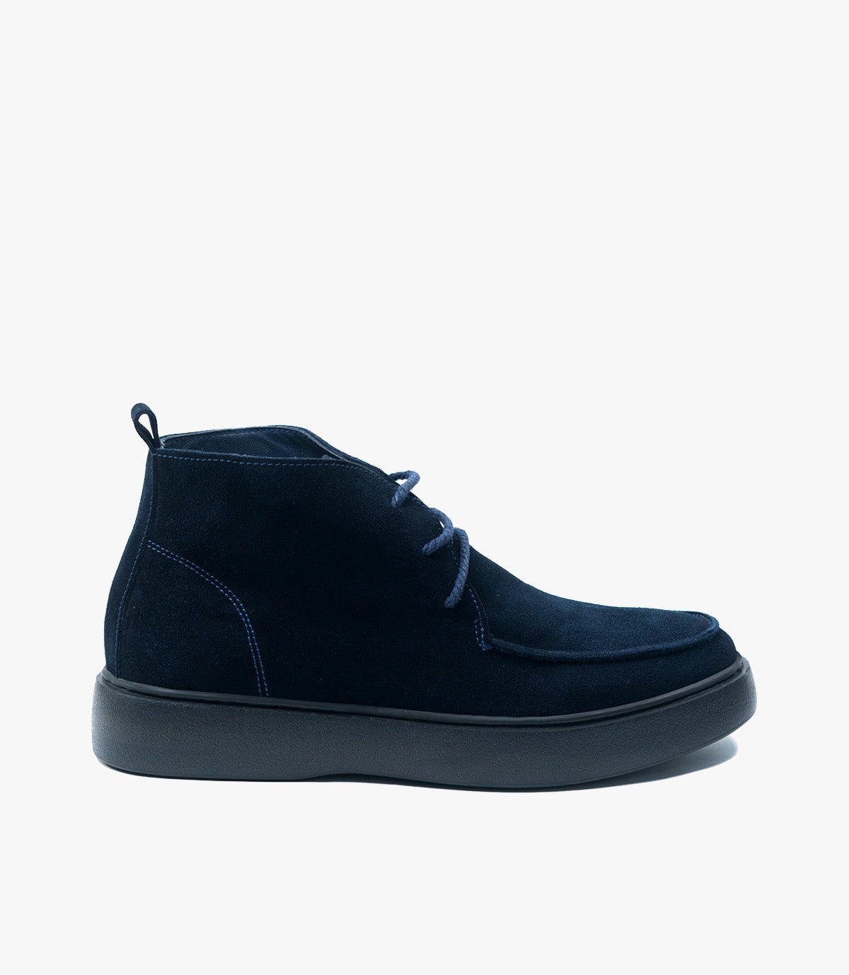 BOTTINE CHUKKA EN DAIM, Bleu Nuit CL328
