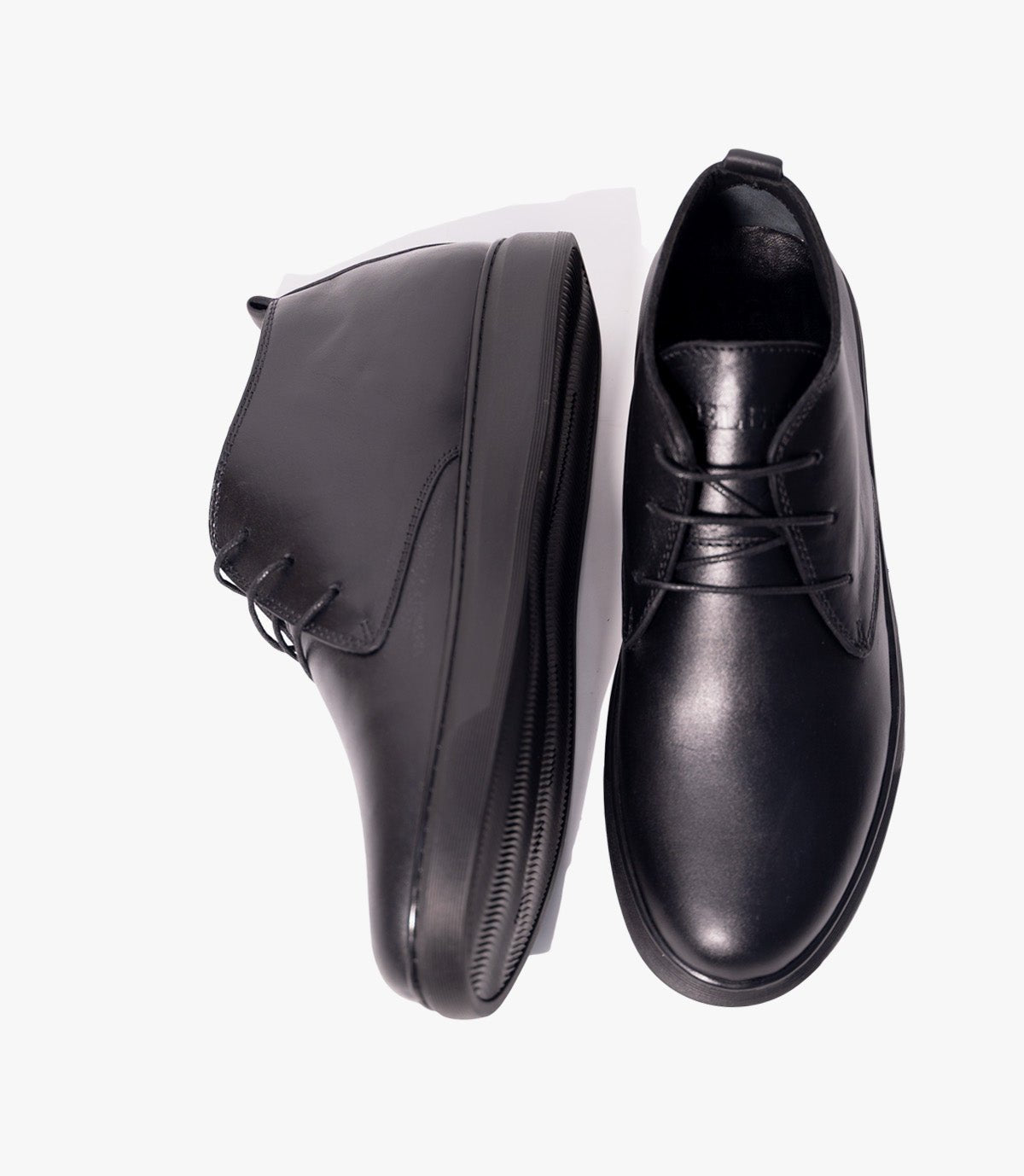 Bottine DOBBEY en Cuir, Noir -CL02