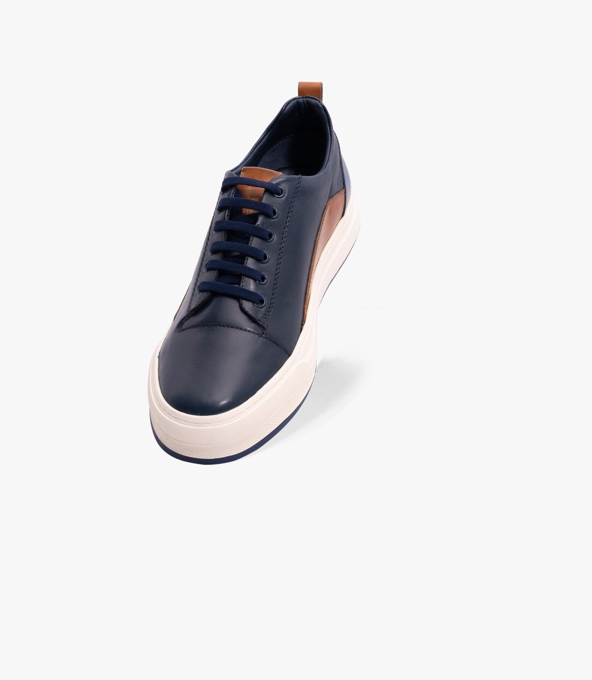 BASKET BOLT en Cuir, Bleu– CL6069