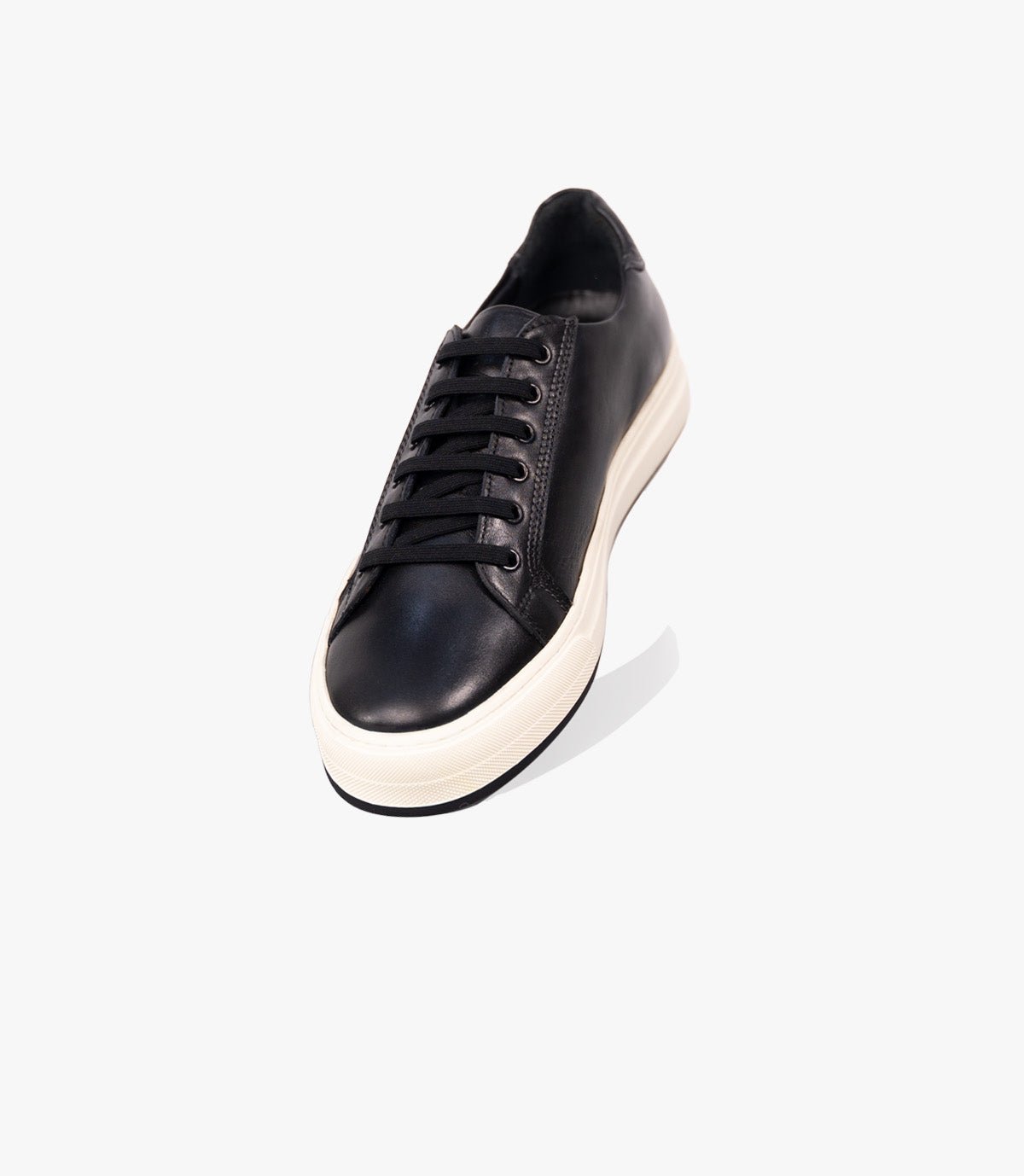 BASKET ROGUE en Cuir, Noir– CL6073