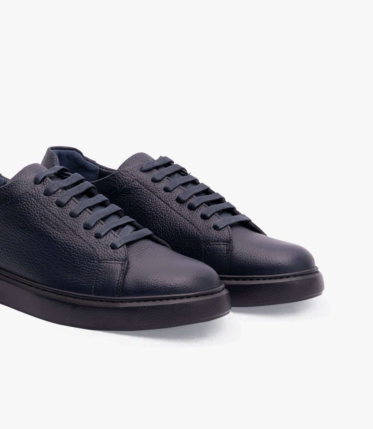 BASKET BLAZE En Cuir, Bleu Nuit – CN6080