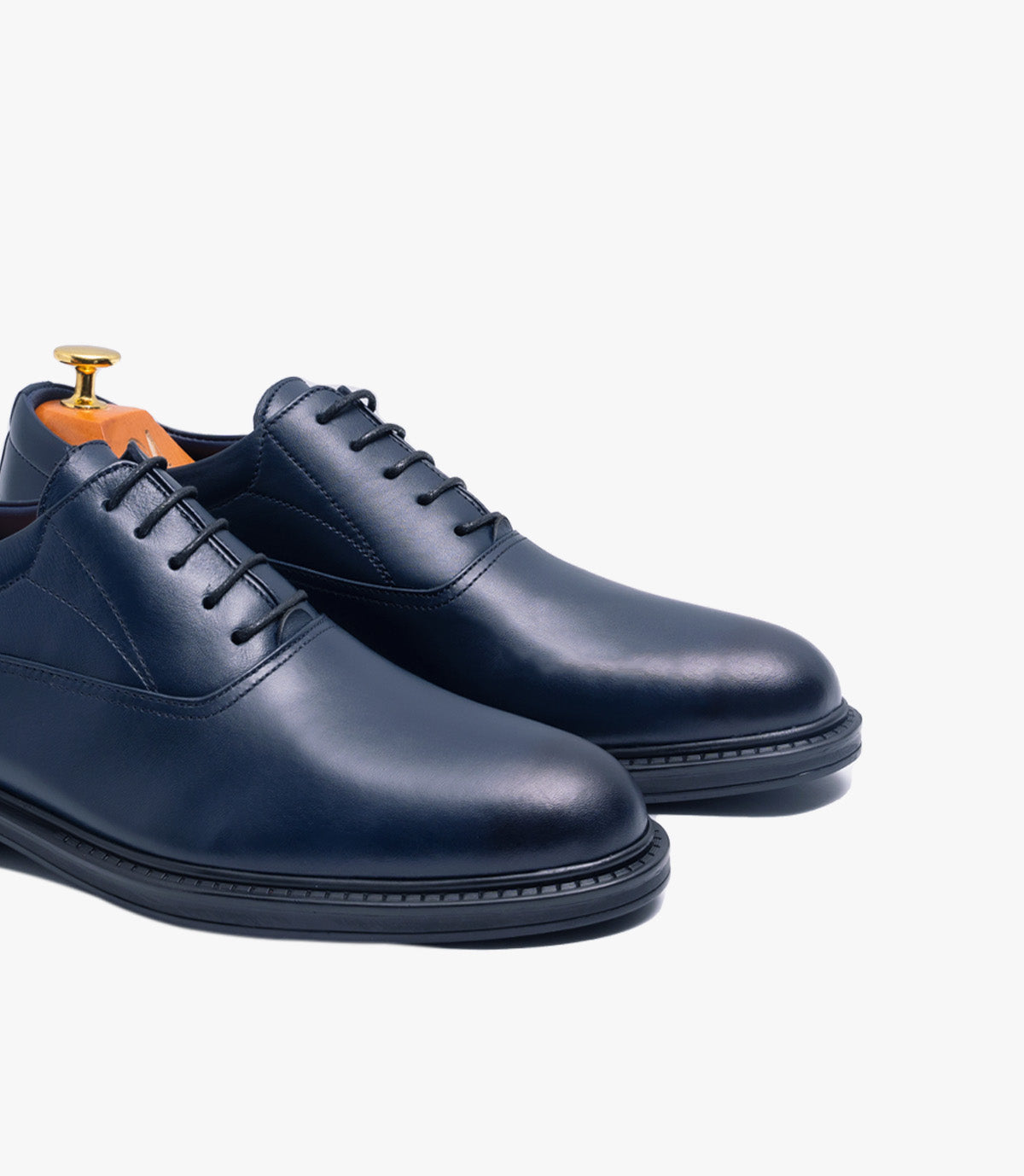 LANDON en Cuir, Bleu -CL636