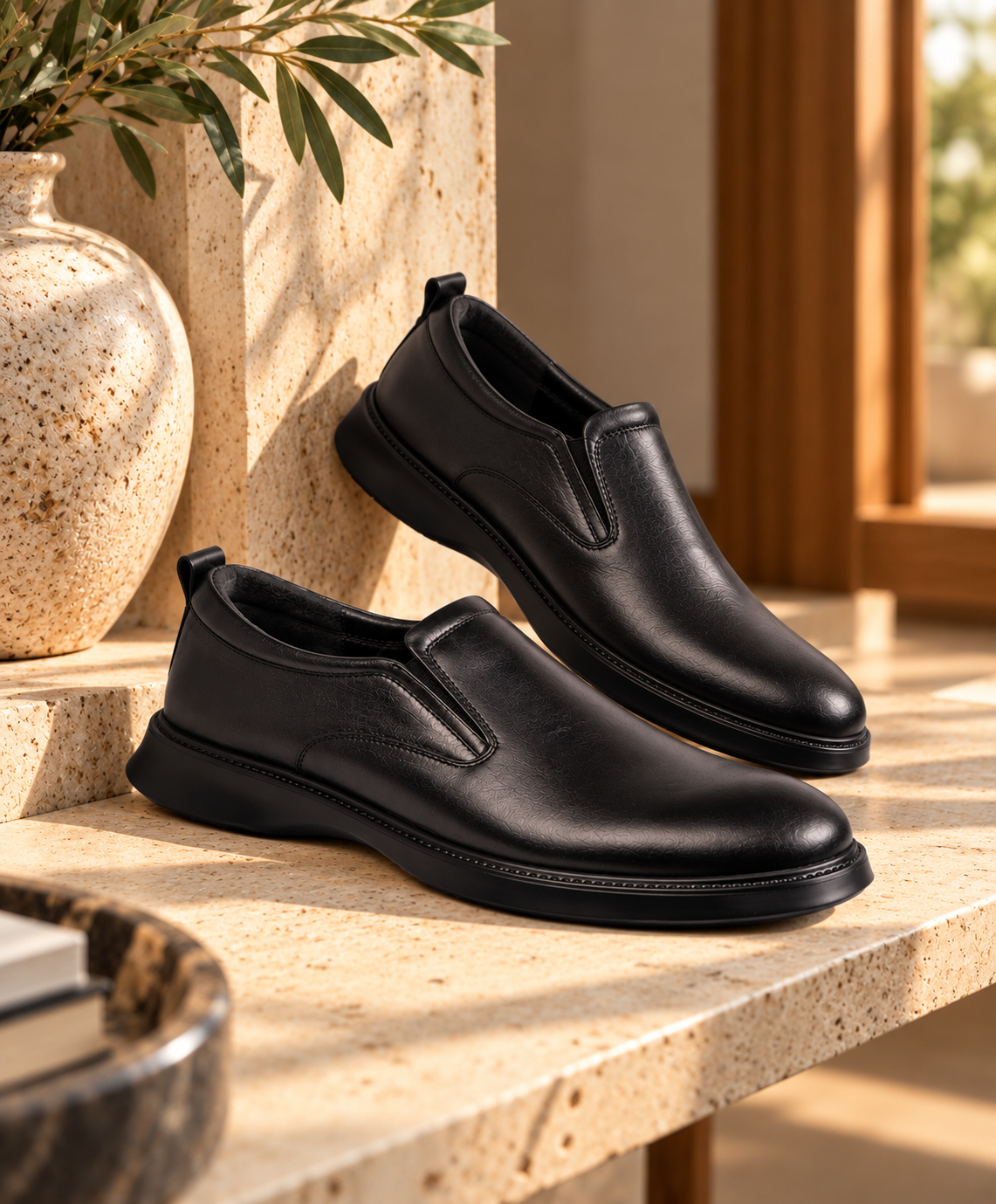 MASSIMO EN CUIR NOIR - CL344
