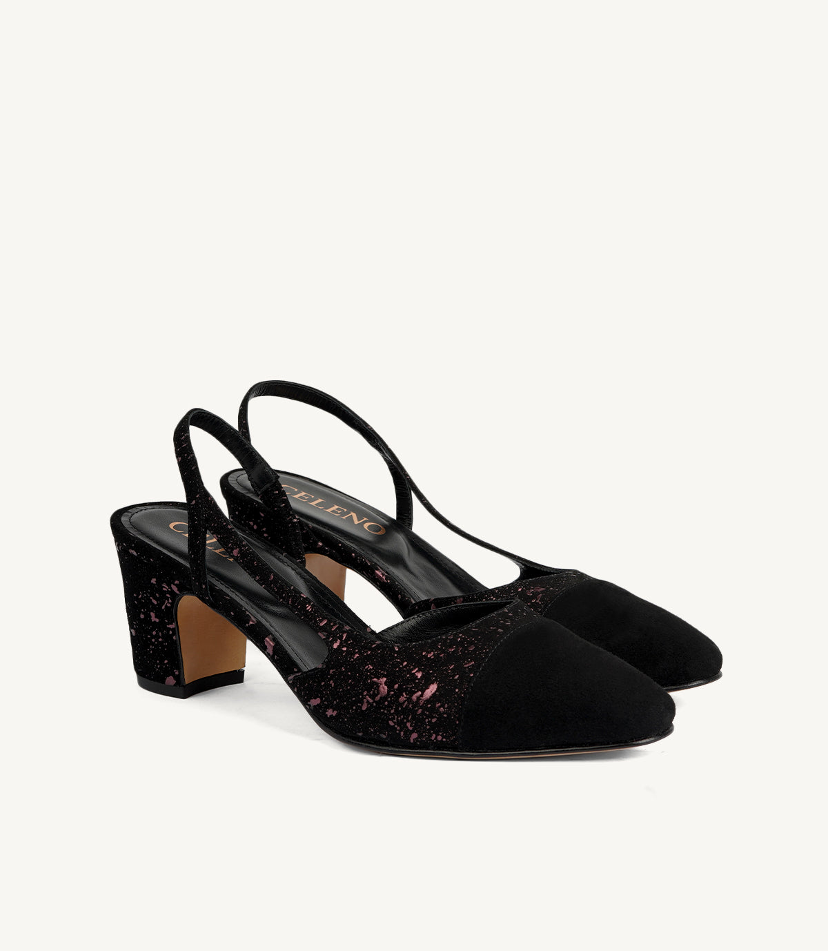 SARA DAIM NOIR MAUVE