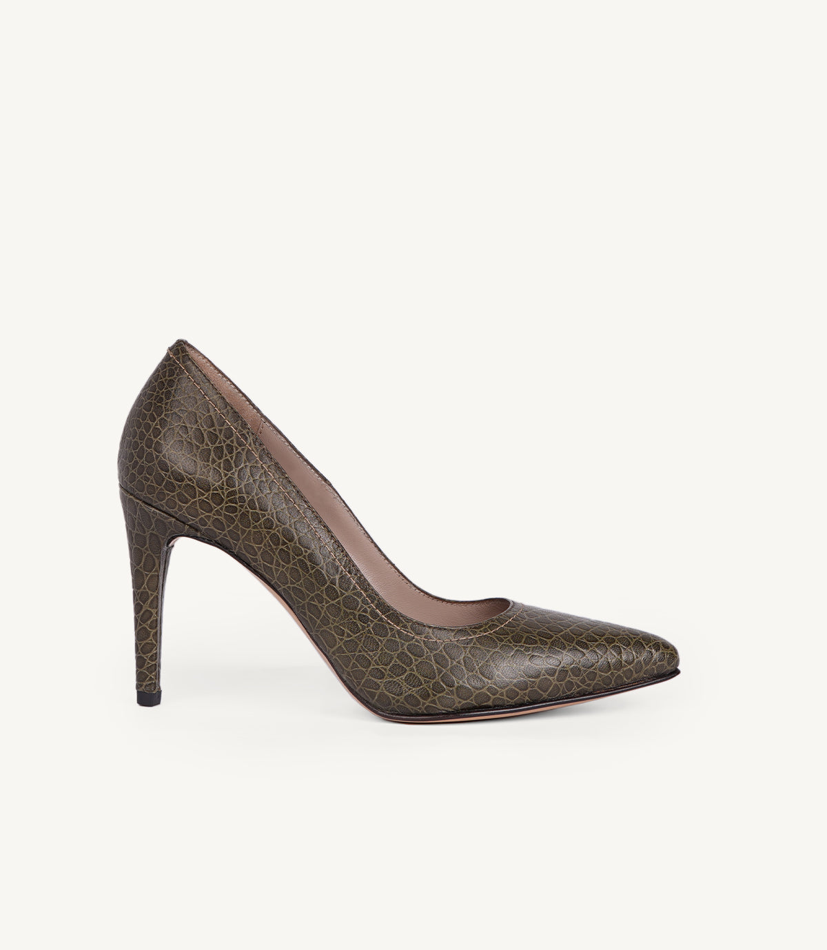 ESCARPIN CELINE CROCO VERT