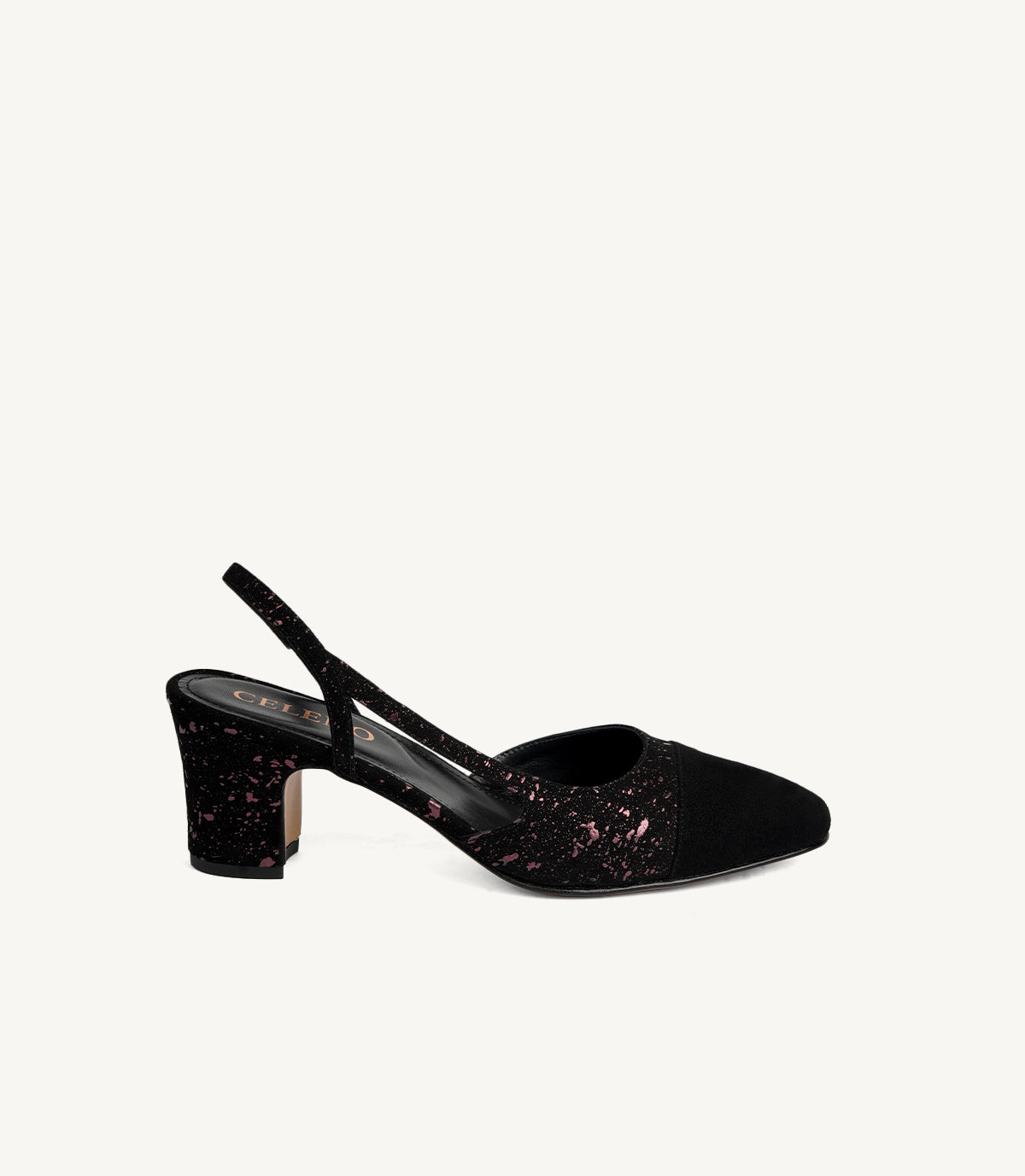 SARA DAIM NOIR MAUVE
