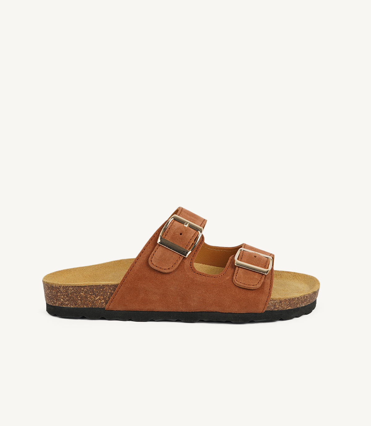 SF04- SANDALES EN DAIM SALAMON