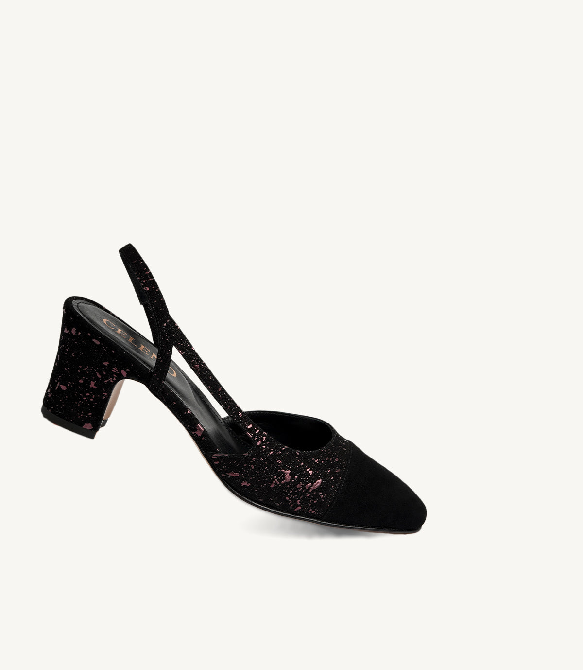 SARA DAIM NOIR MAUVE