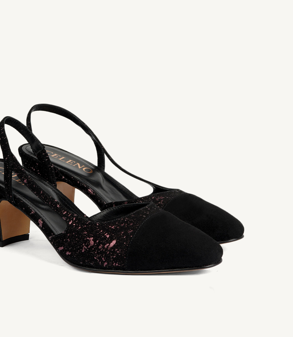 SARA DAIM NOIR MAUVE