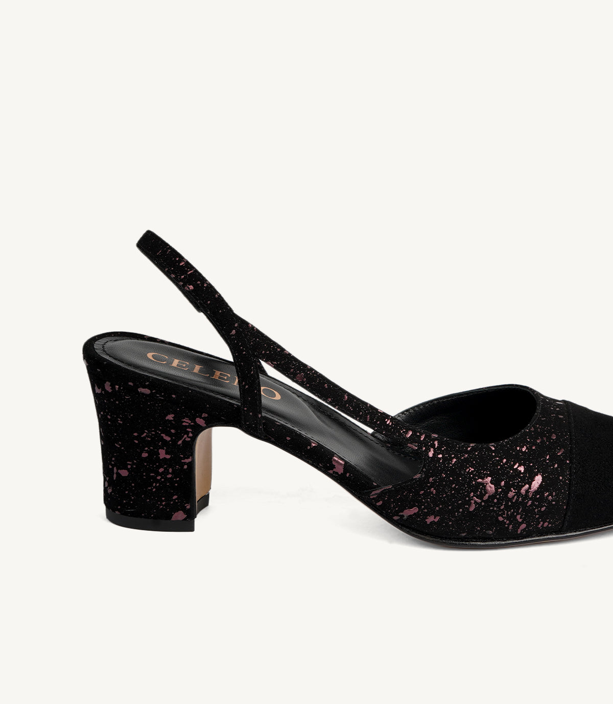 SARA DAIM NOIR MAUVE