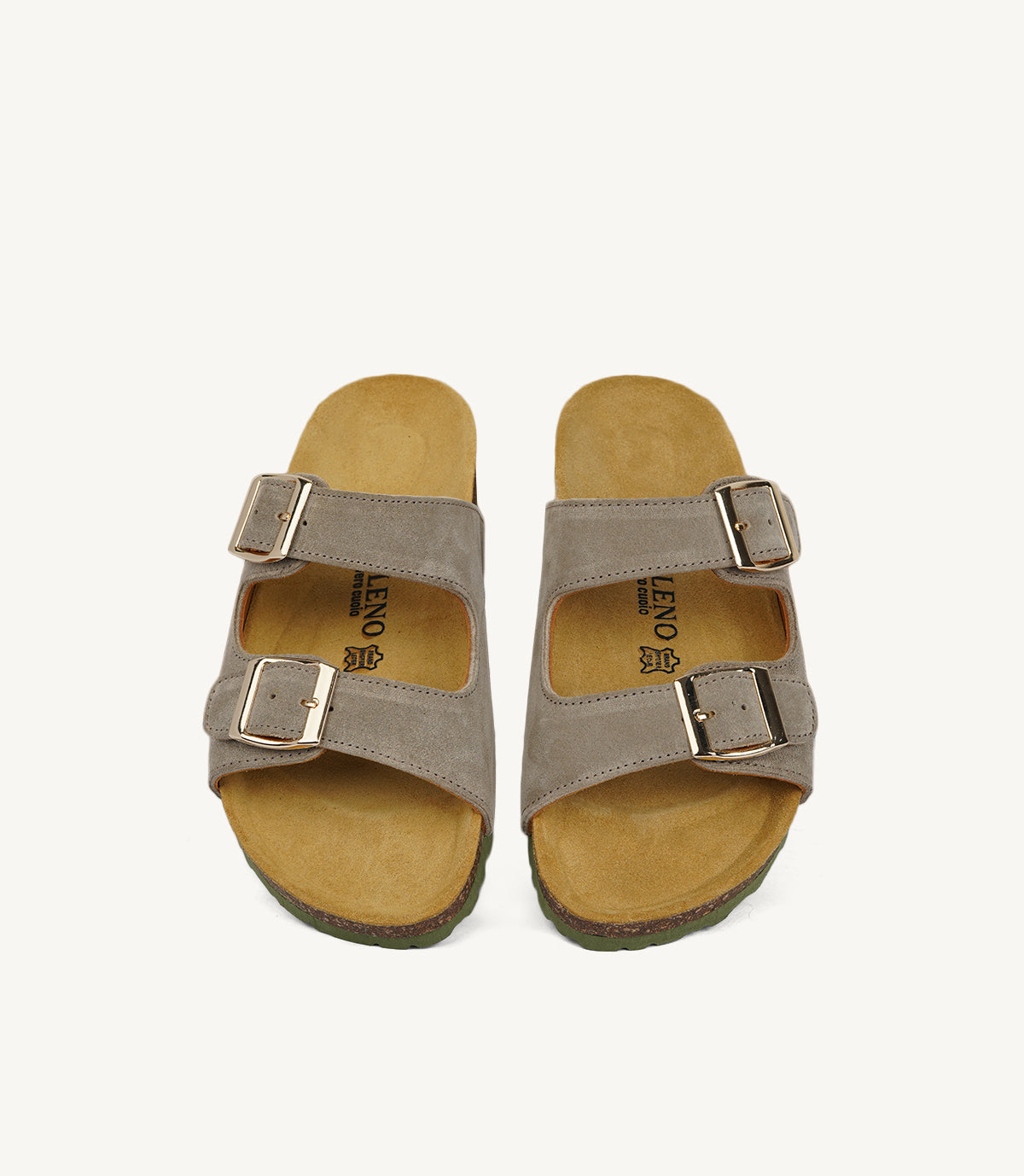 SF04 – Nora – Sandales en daim taupe
