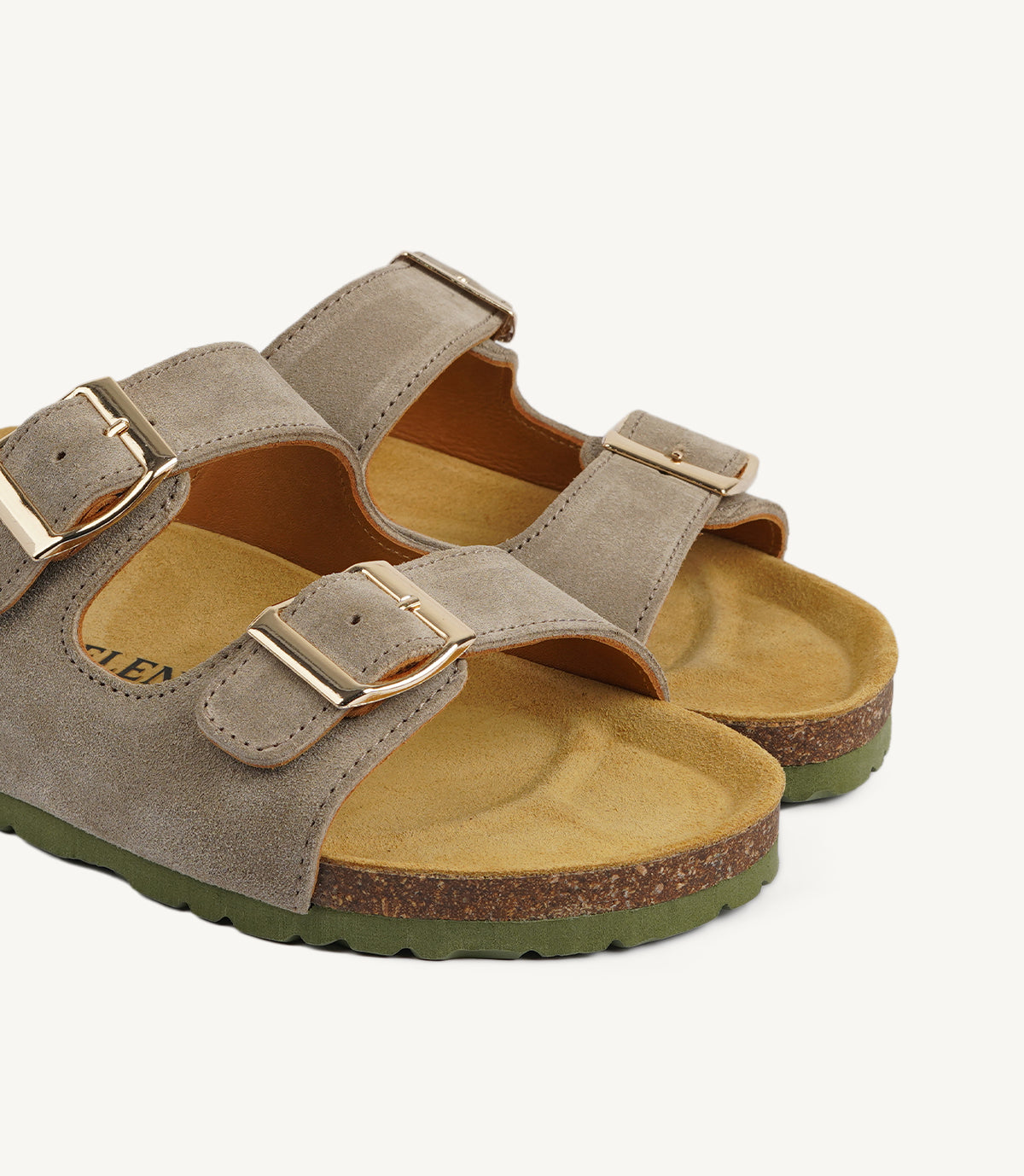 SF04 – Nora – Sandales en daim taupe
