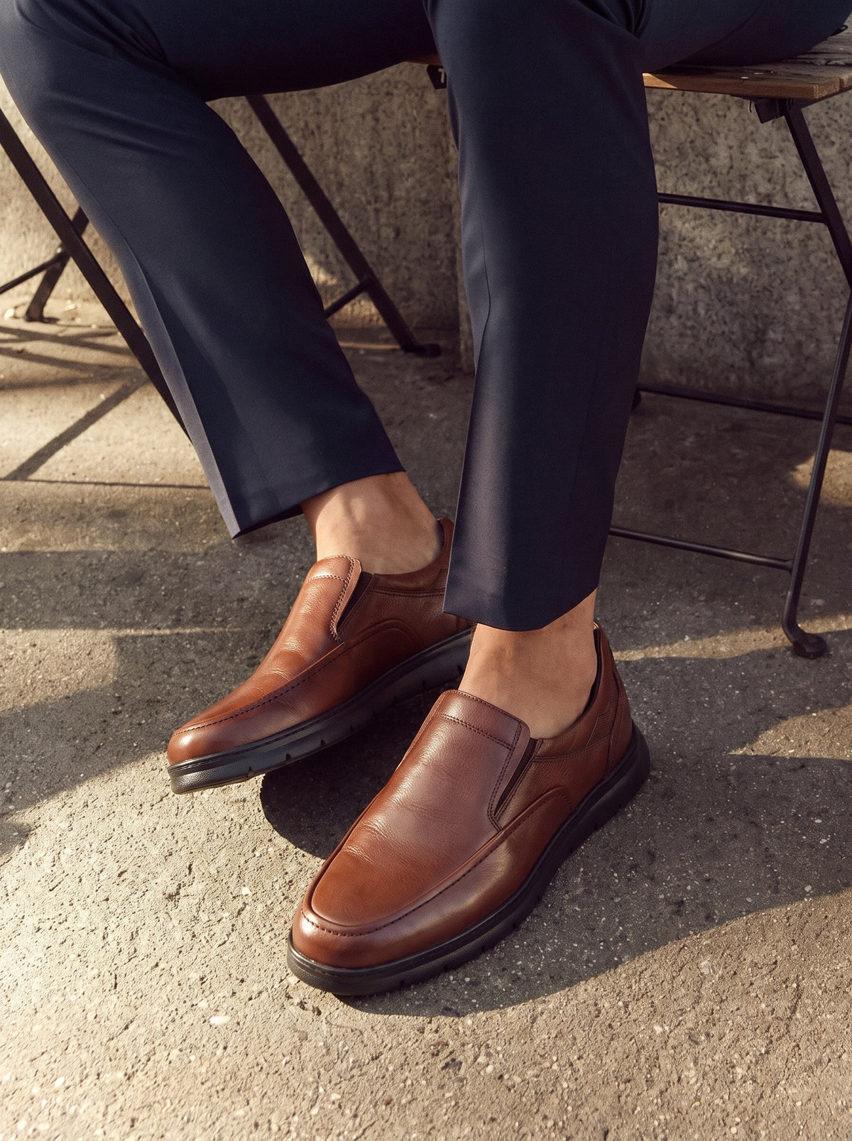 JACOB en Cuir, Marron-CL3089