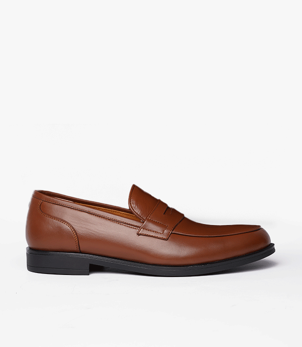 MOCASSIN Taylor en Cuir, Tabac – CL477