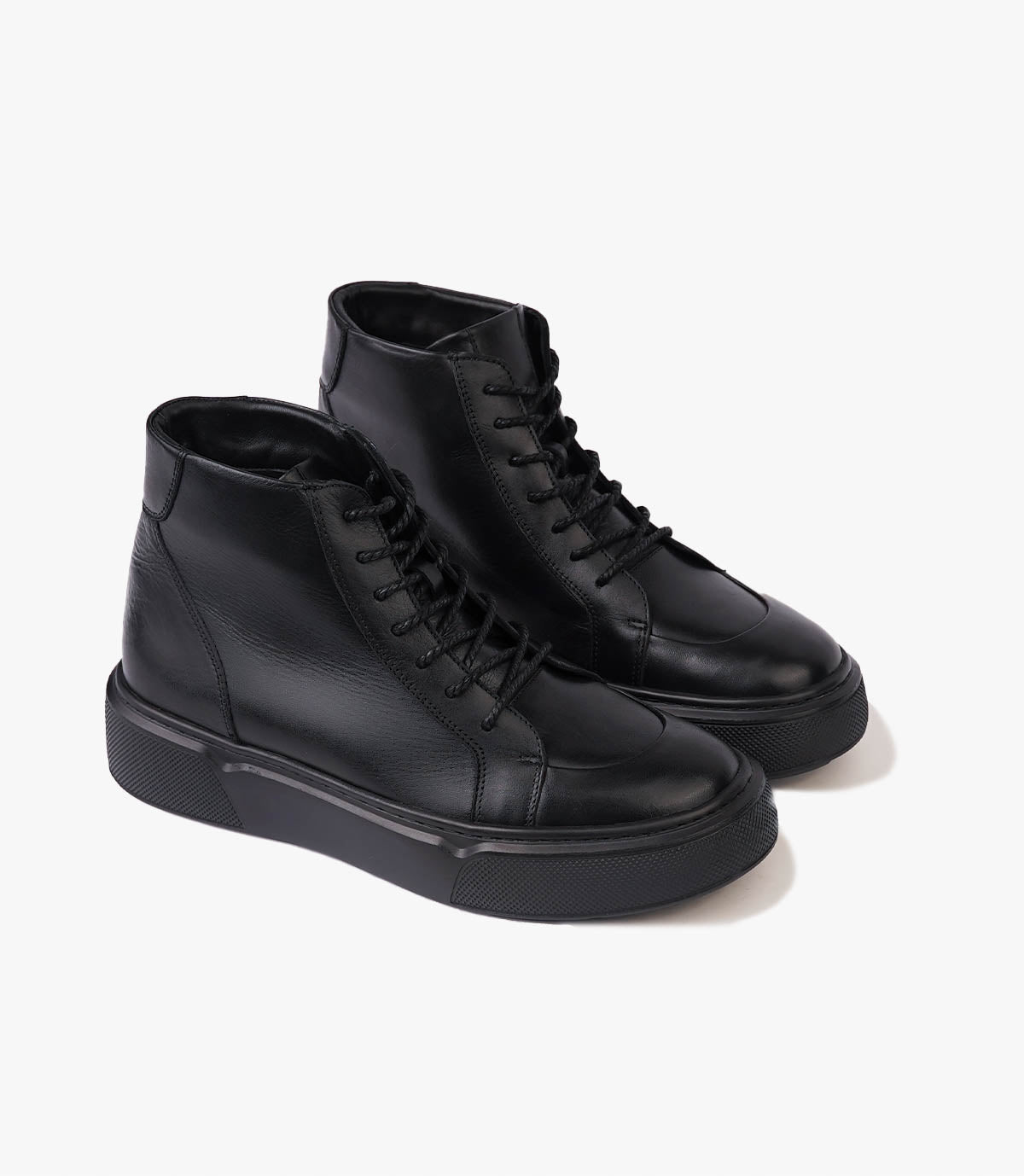 Bottine Lurgan en Cuir, Noir – CL300