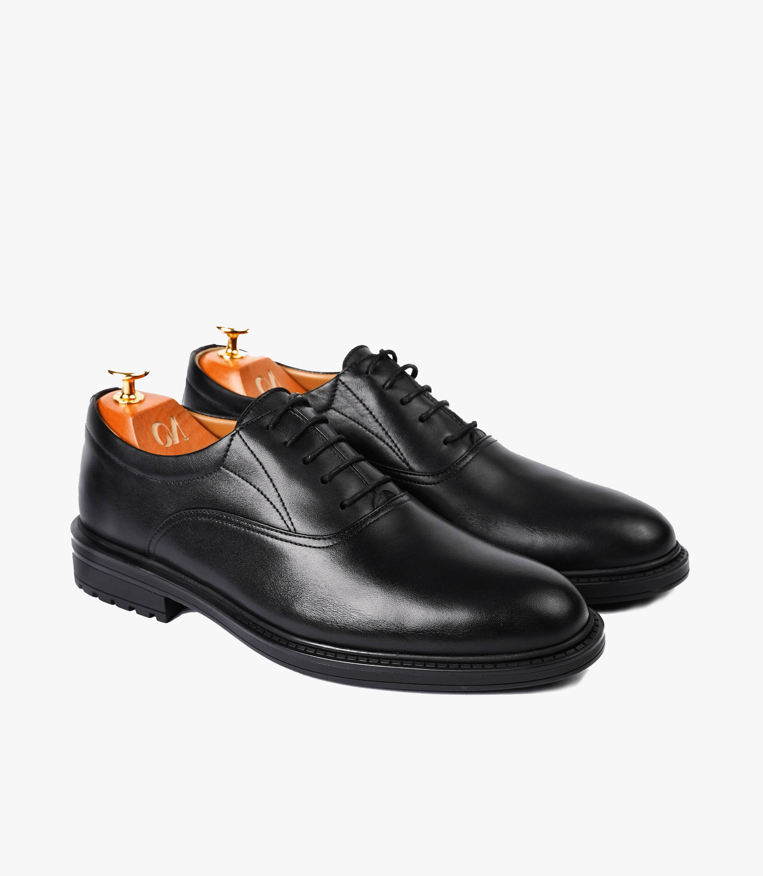 Chaussure costume LANDON en Cuir Noir CL636 Elegance et Confort Exceptionnel