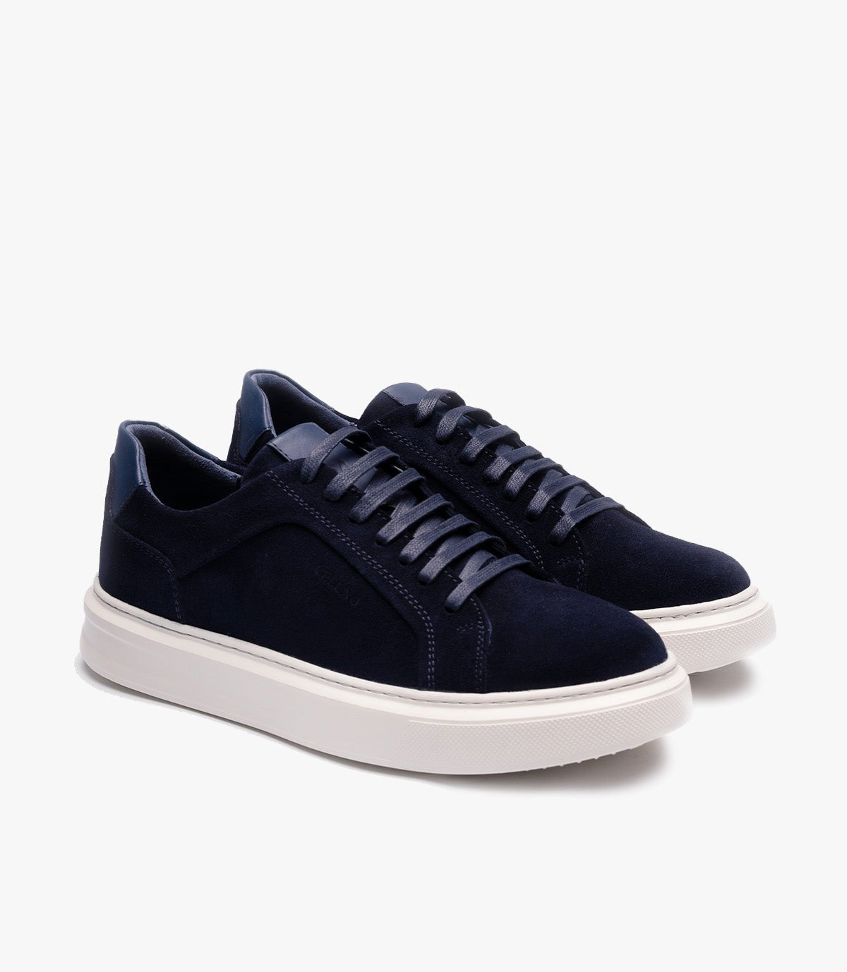 BASKET SUEDE en Daim, Bleu– CL6063
