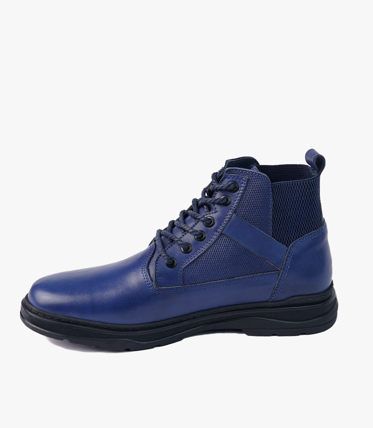 Bottine Marvel en Cuir, Bleu – CL3044