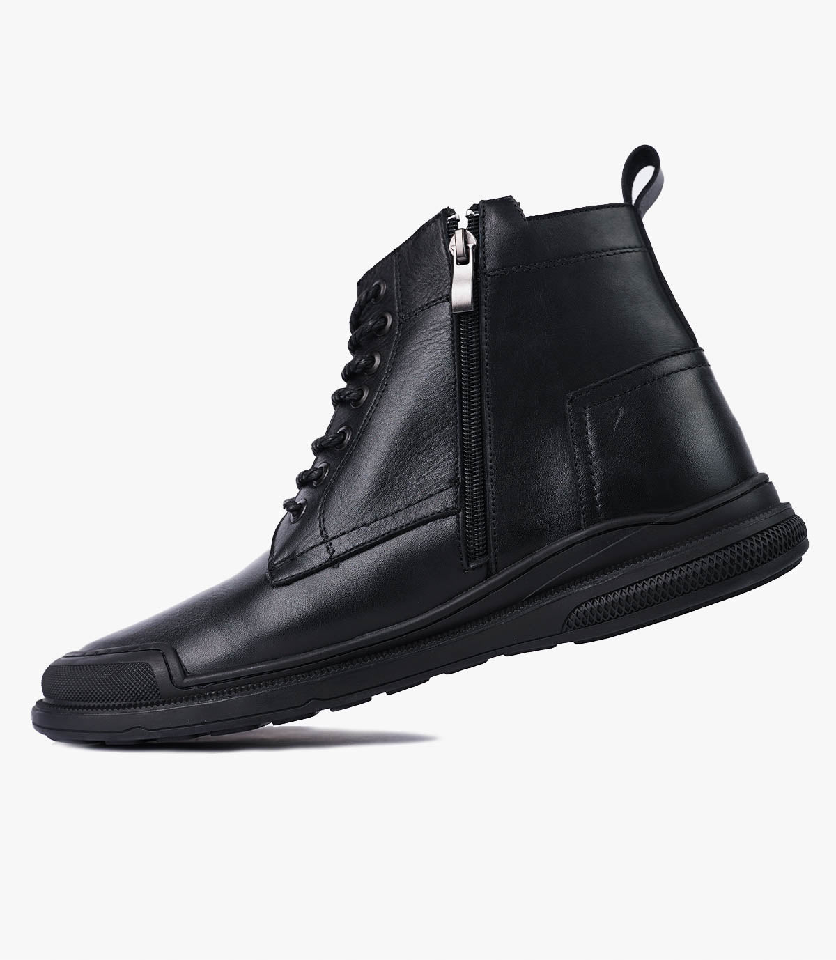 Bottine Parker en Cuir, Noir – CL3063