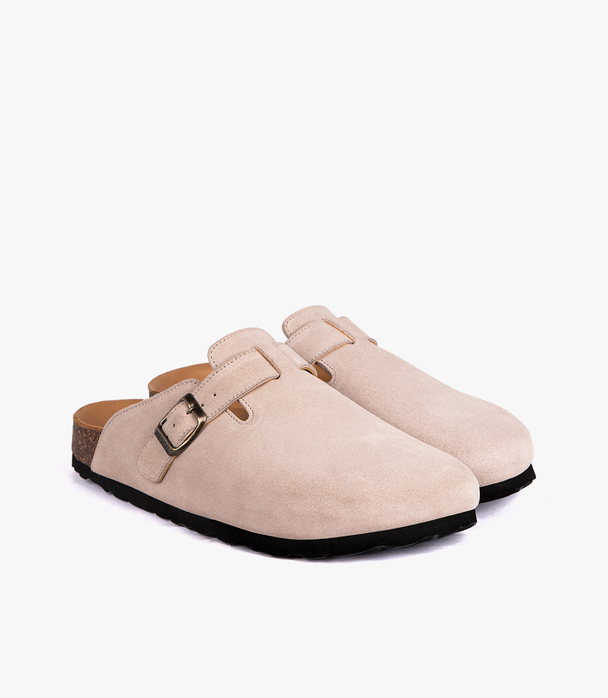 SABOT EN DAIM TAUPE - SL07