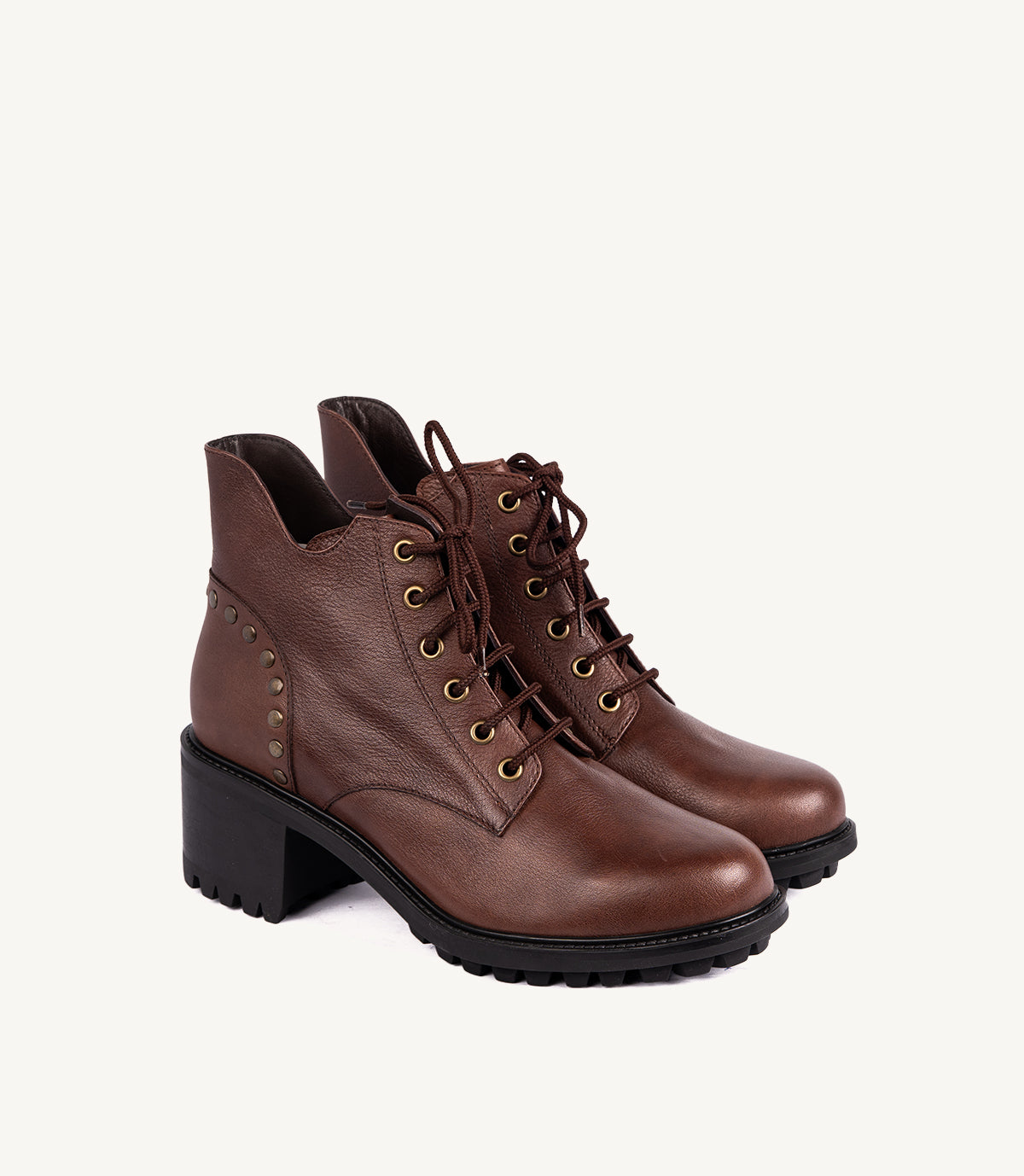 RIAD EN CUIR MARRON