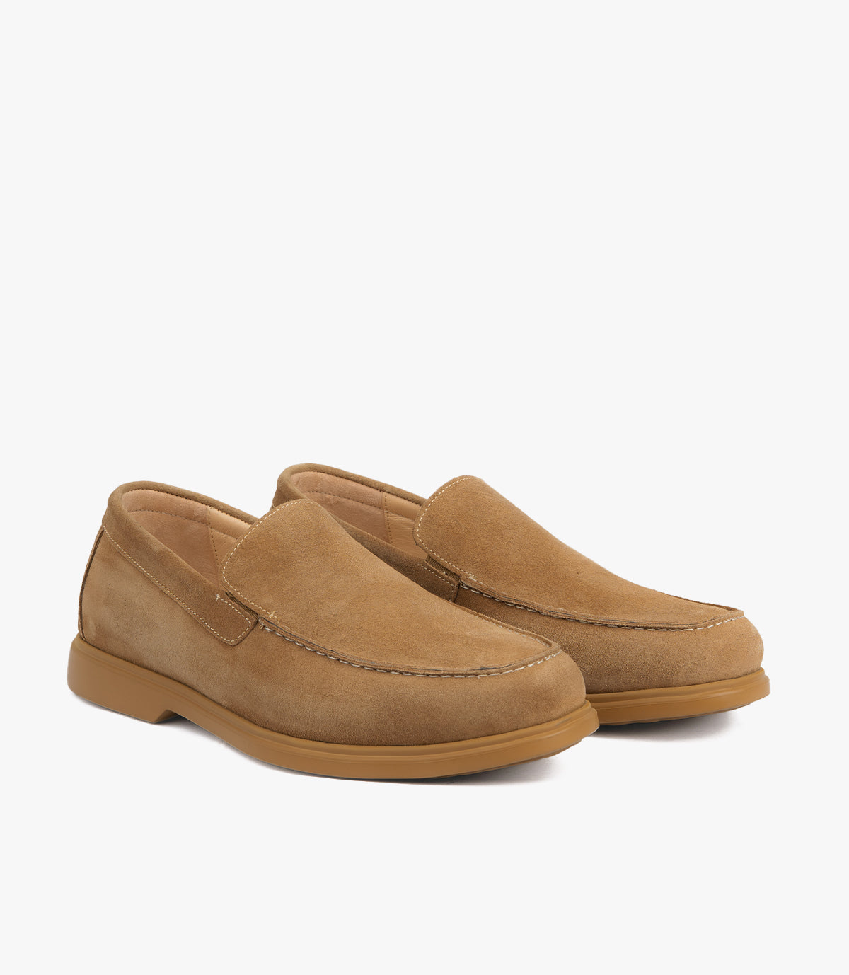 MOCASSIN NERIO EN DAIM, TABAC – CL337