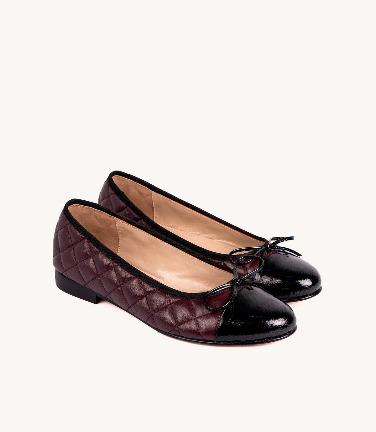 BETTY EN CUIR BORDEAUX