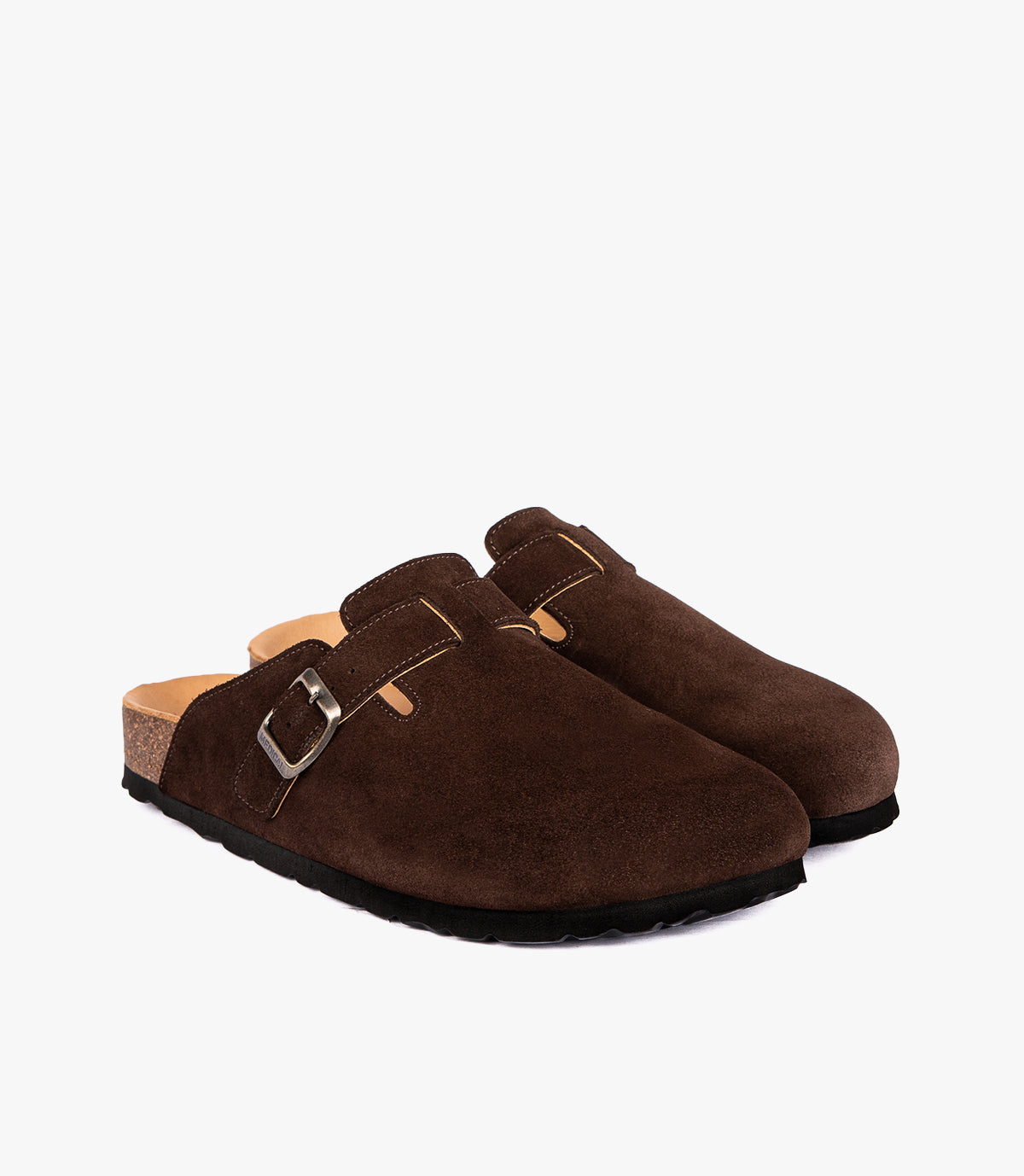 SABOT EN DAIM MARRON - SL07