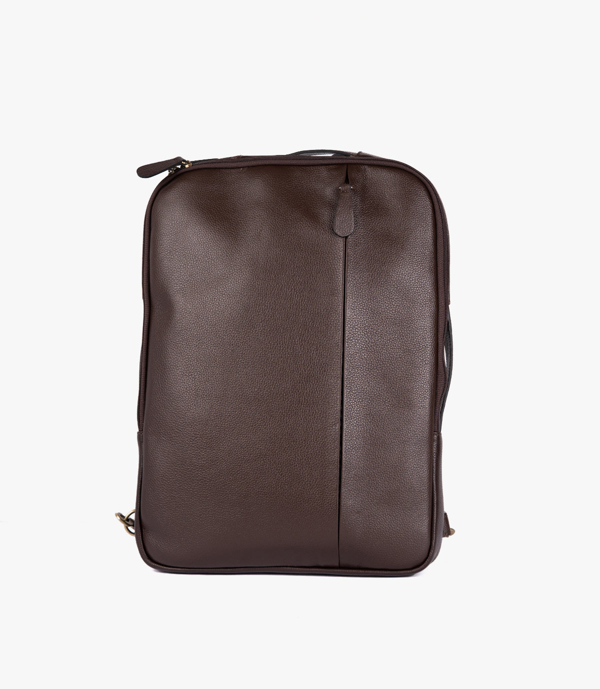 SAC ORDINATEUR MANHATTAN EN CUIR, MARRON - 040