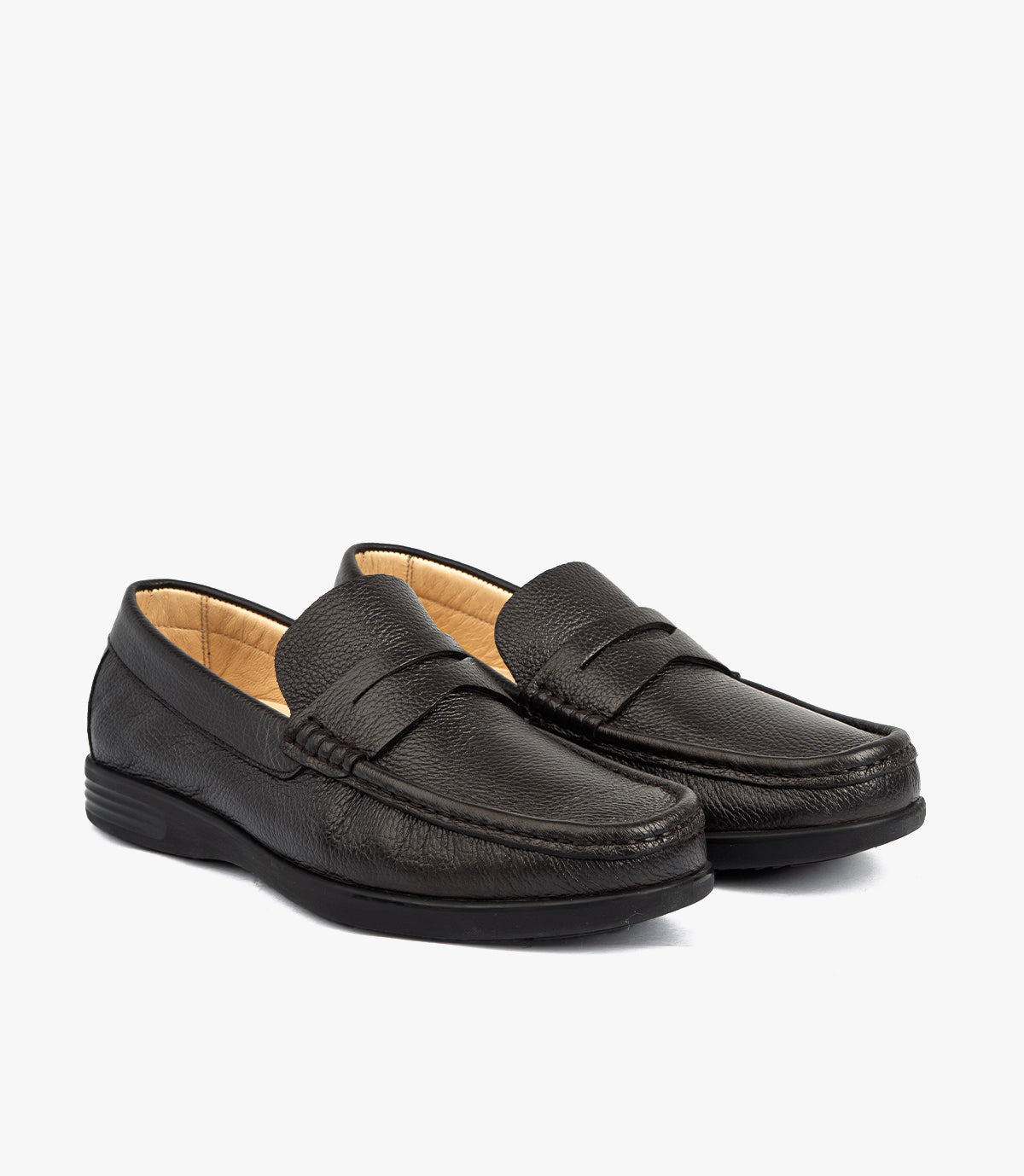 MOCASSIN EDEN En Cuir, Marron – CL146