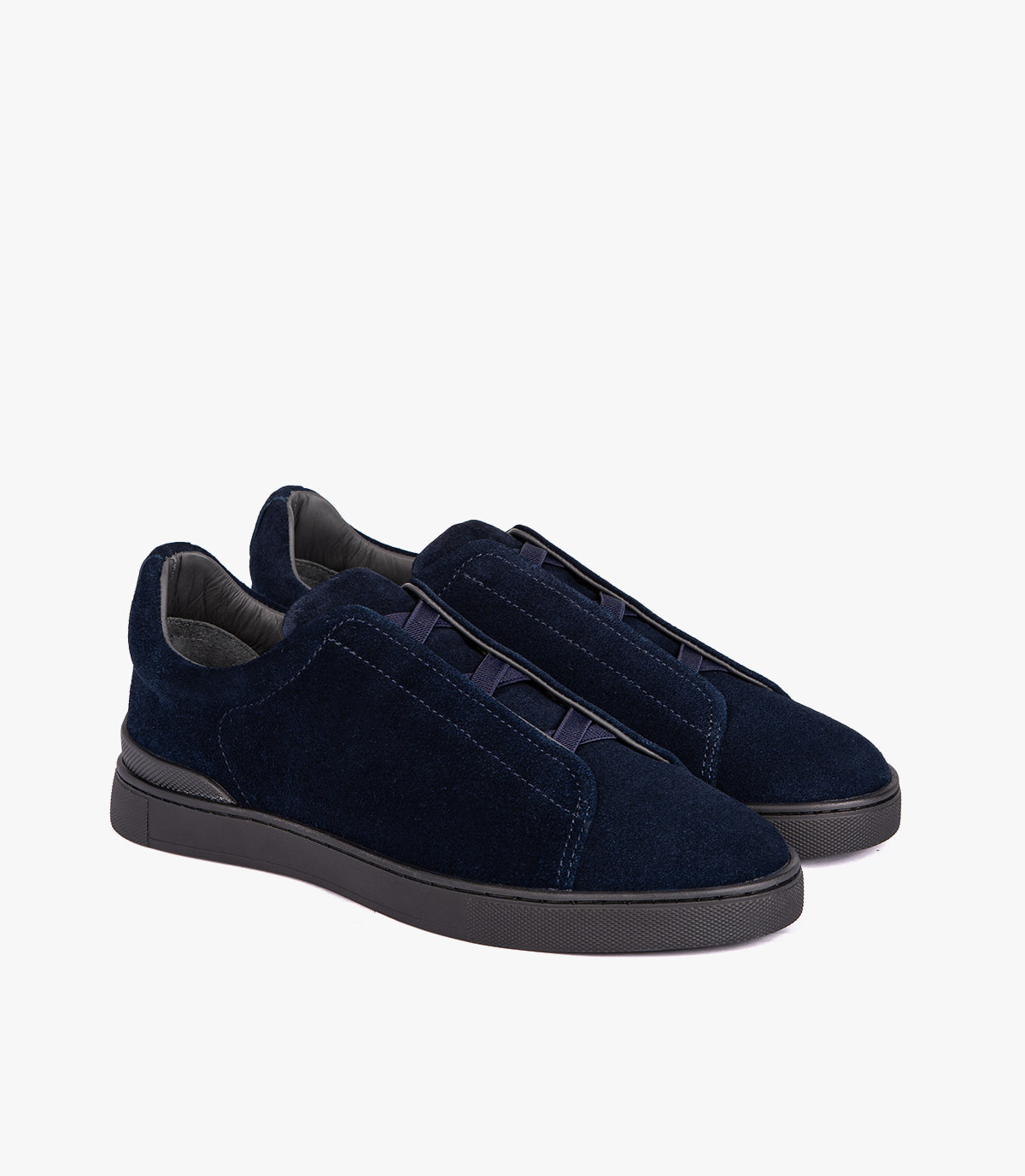 BASKET - ELVAN EN DAIM BLEU NUIT - CL950