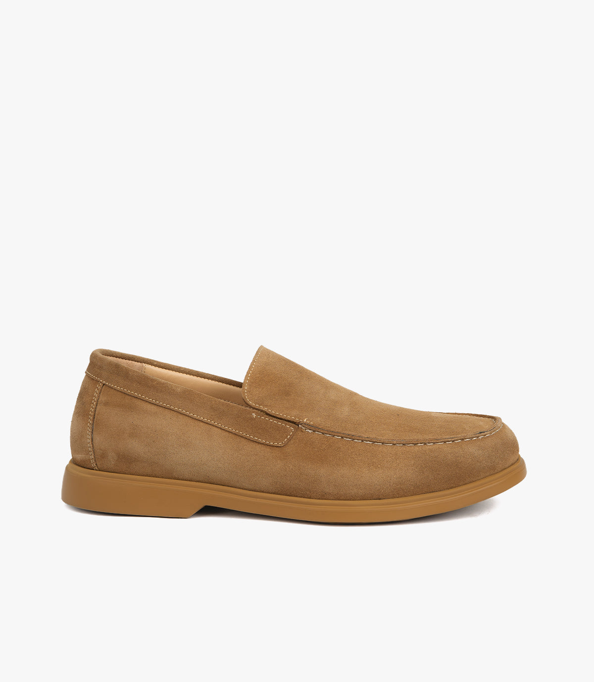 MOCASSIN NERIO EN DAIM, TABAC – CL337