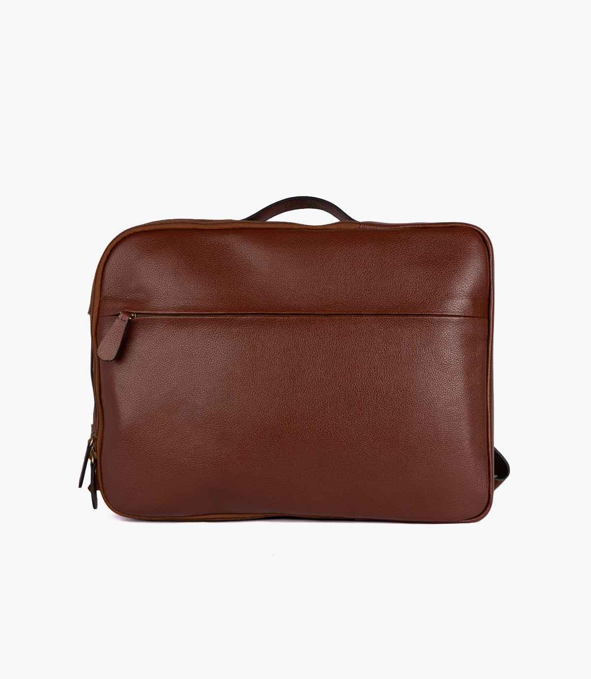 SAC ORDINATEUR MANHATTAN EN CUIR, TABAC - 040