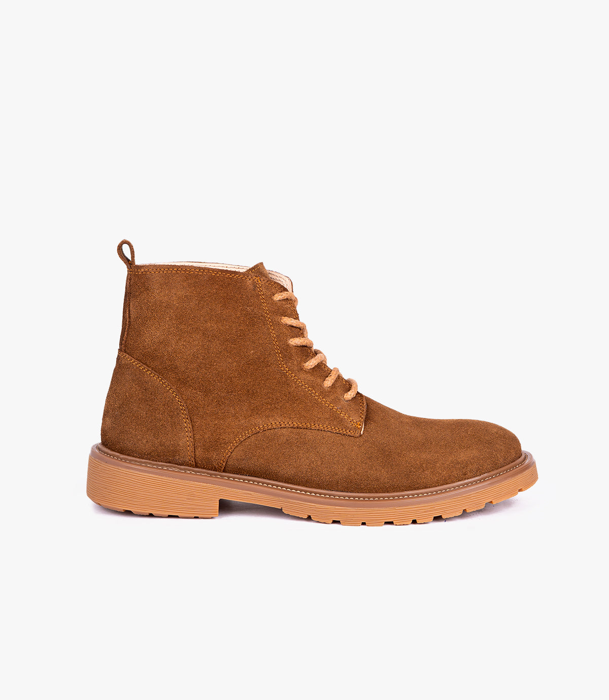 BOTTINE - TREVAN EN DAIM TABAC - 4004