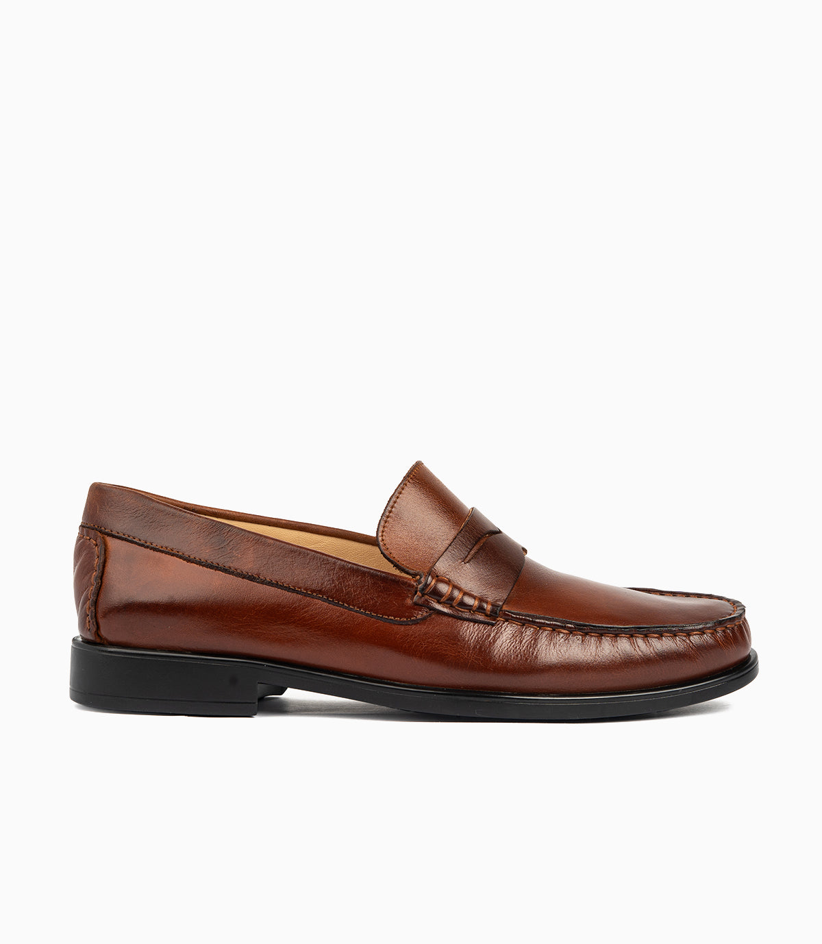 Mocassin ORSON en Cuir, Tabac – CL110