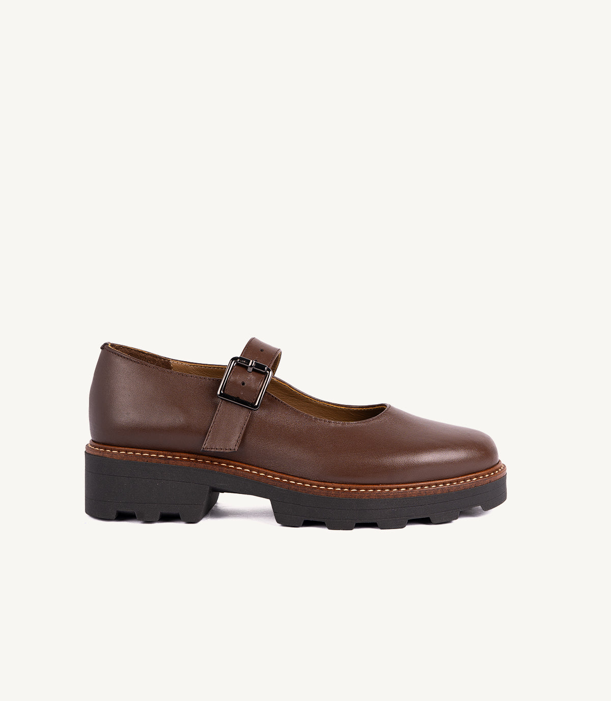 NAYA EN CUIR MARRON – CL2128