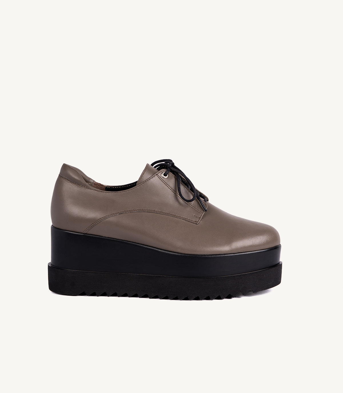 EVAN EN CUIR TAUPE