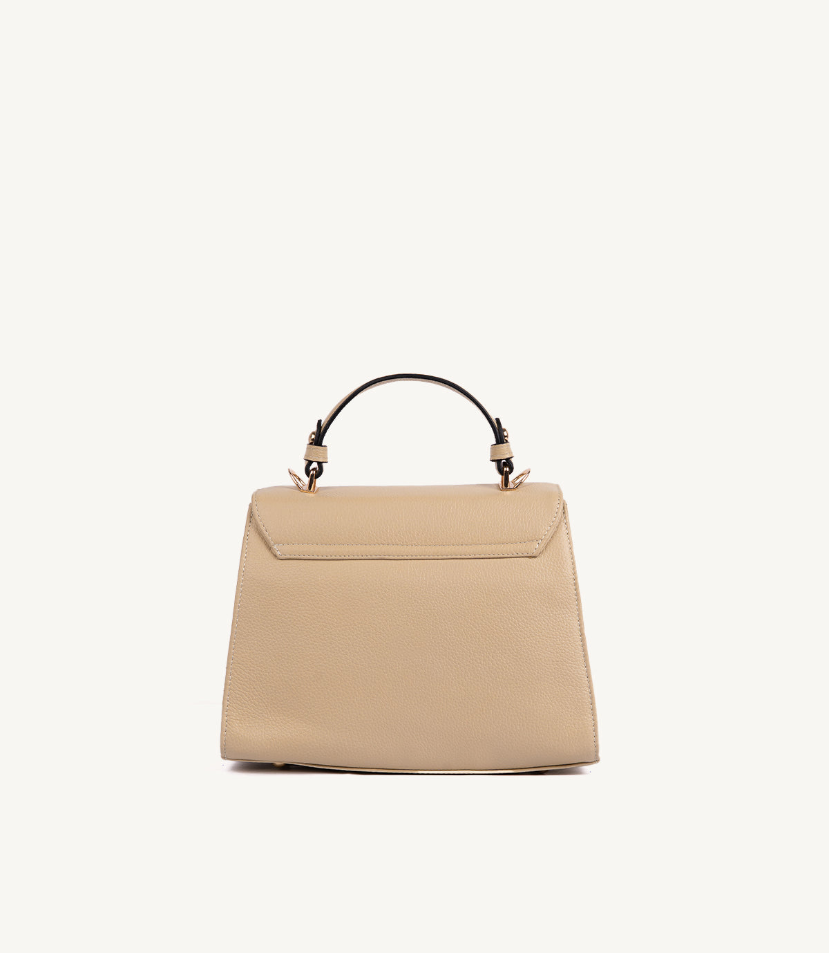 SAC VARENNE EN CUIR GRAINÉ BEIGE - 036