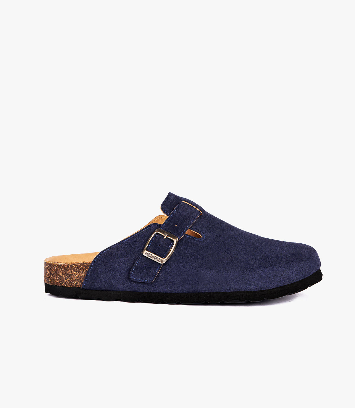 SABOT EN DAIM BLEU SAPHIR - SL07