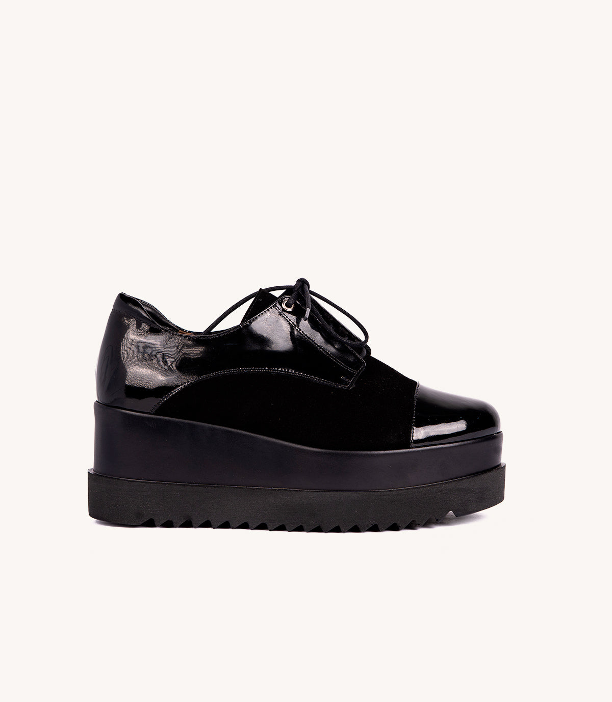 EKO EN CUIR ET DAIM NOIR