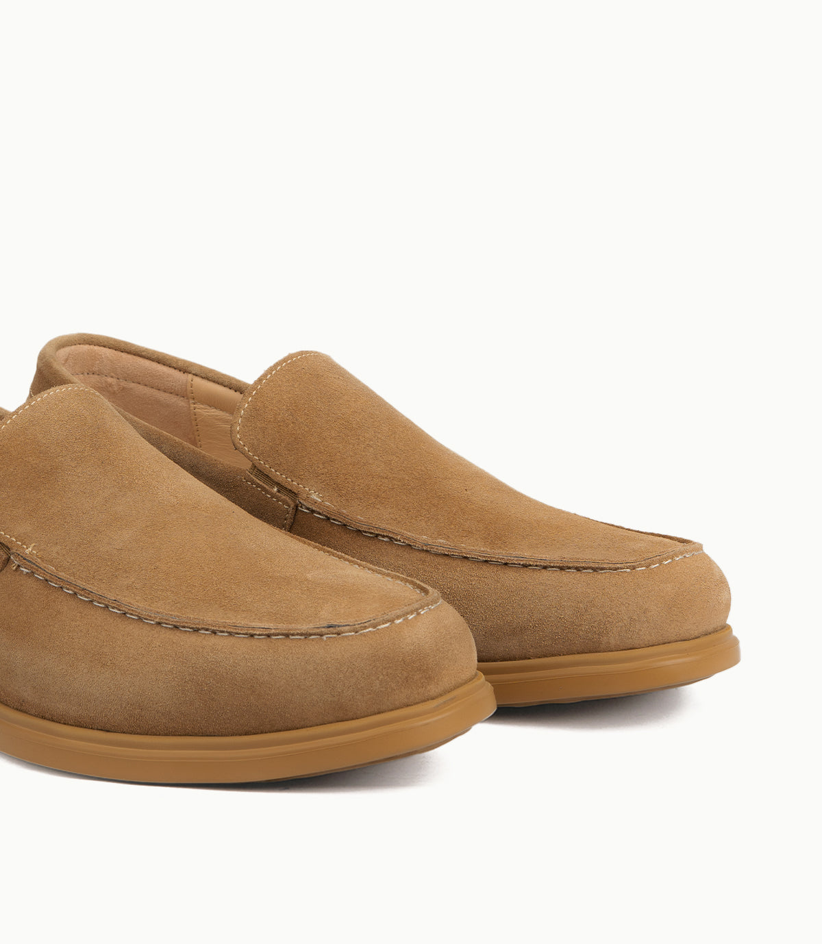 Mocassin Nerio en Daim, Tabac – CL337