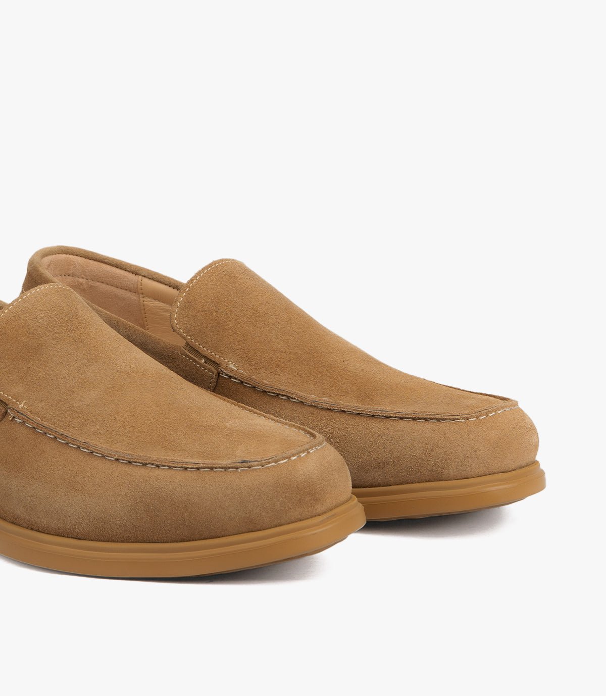 Mocassin Nerio en Daim, Tabac – CL337