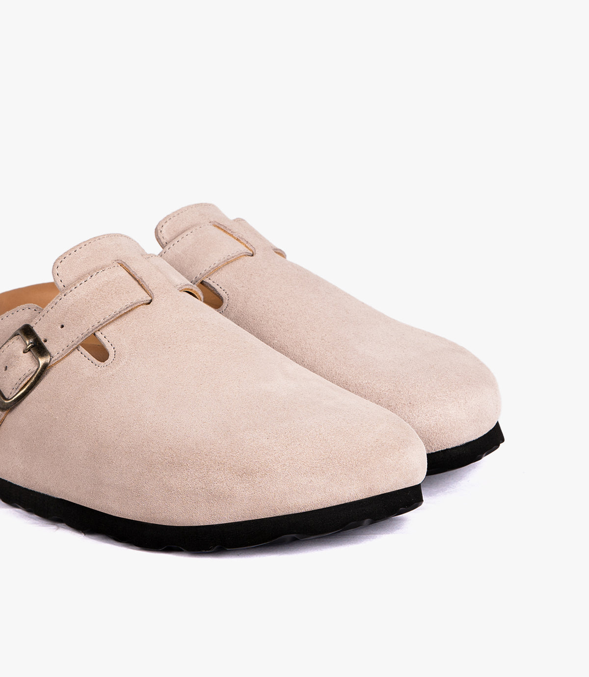 SABOT EN DAIM TAUPE - SL07
