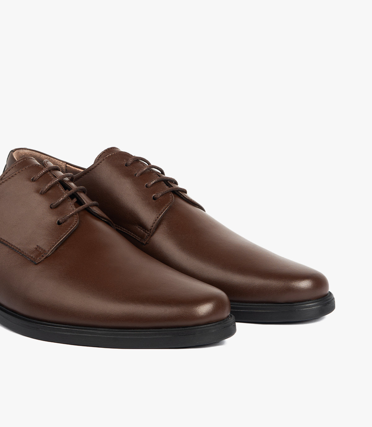 Clarke en Cuir, Marron -CL038