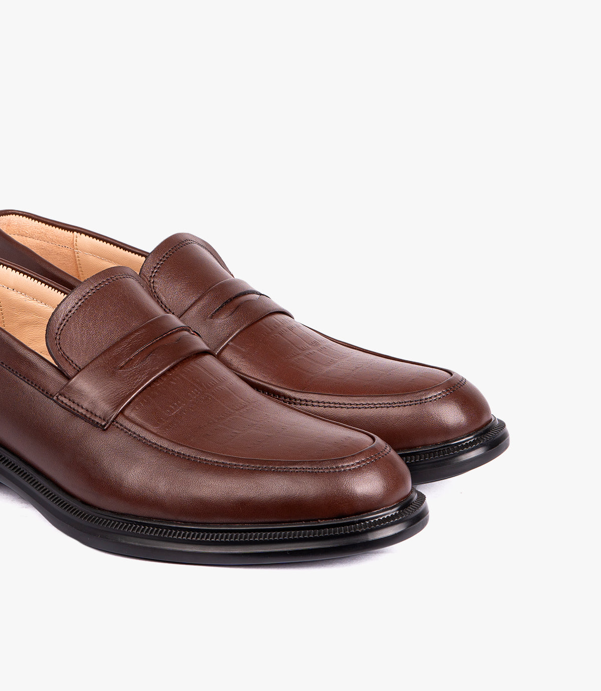 SOREN CROCO EN CUIR MARRON – CL330