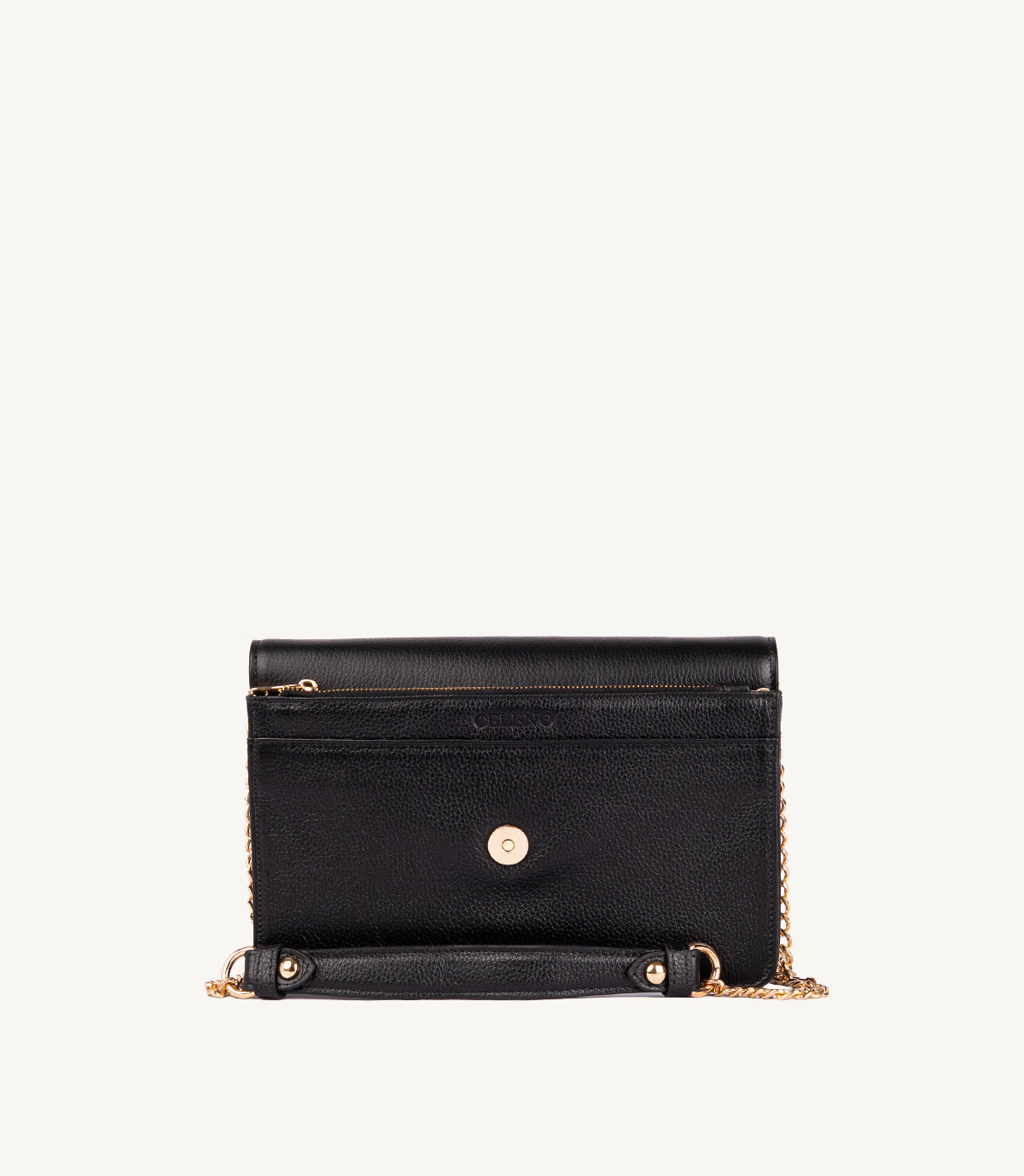 SAC MODENA EN CUIR NOIR - 035