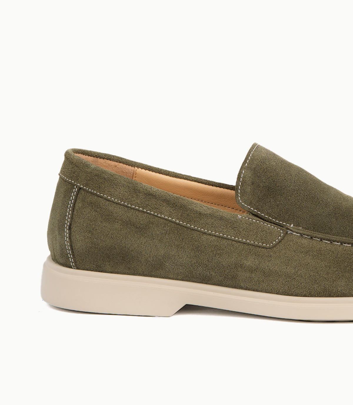 Mocassin Nerio en Daim Vert – CL337
